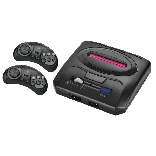 Consola Super Mini Drive con joysticks inalámbricos mas de 1000 juegos Retro